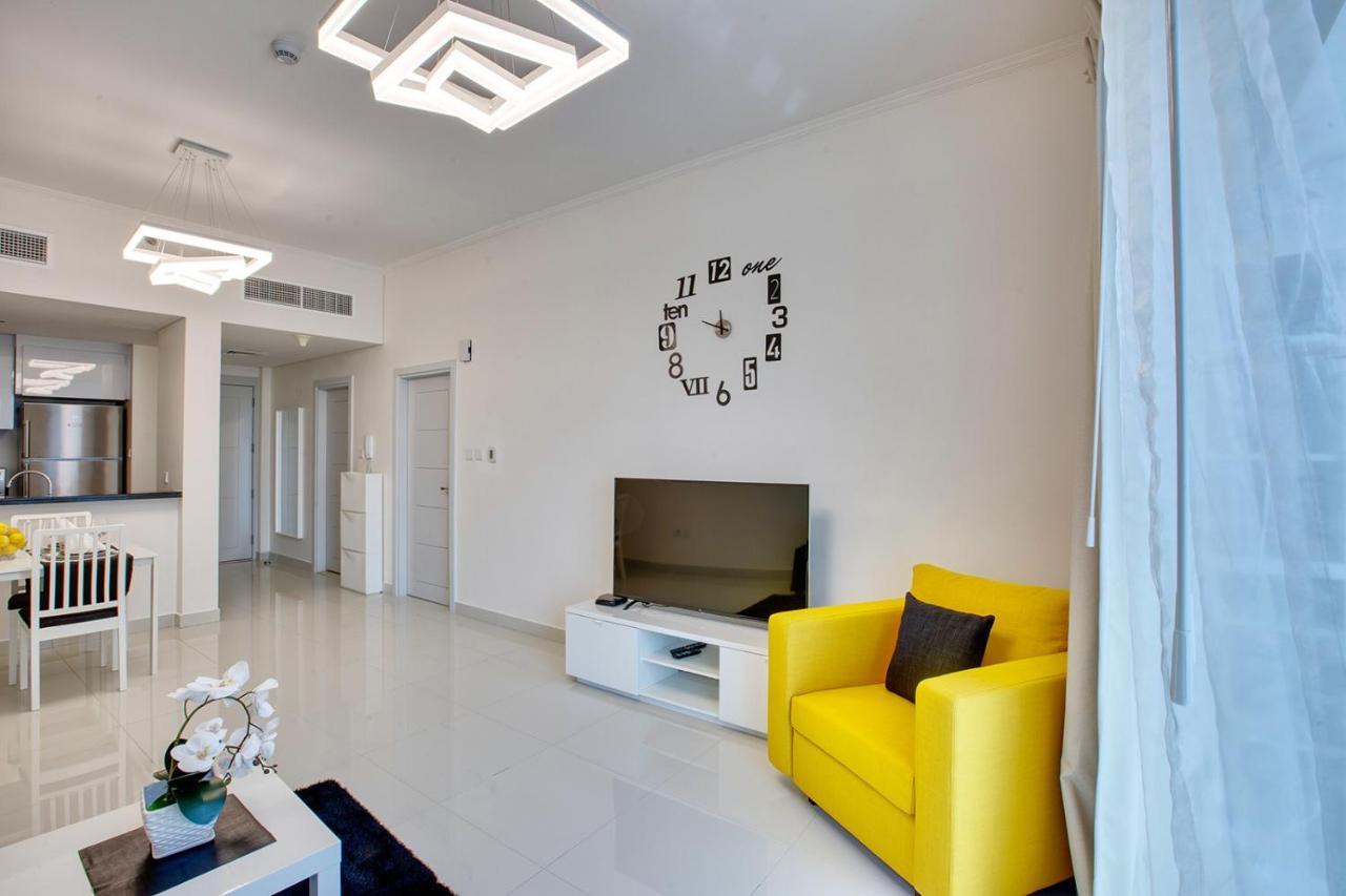 Ultra Modern 1Bd In Damac Heights Marina Apartment Дубай Екстериор снимка